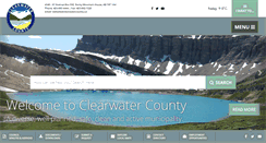 Desktop Screenshot of clearwatercounty.ca